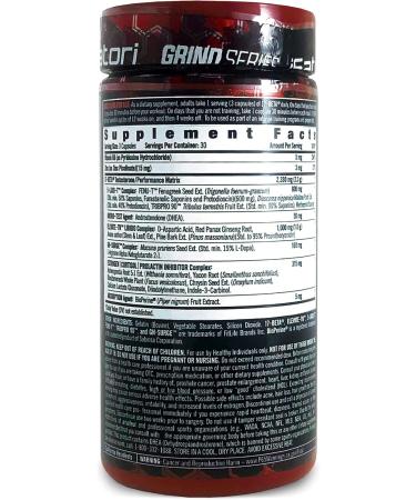 iSatori 17-Beta Anabolic Testosterone Booster - Muscle Growth Strength & Stamina | Natural Test Boost & Estrogen Blocker for Men - 90 Capsules - Buy Online on GoSupps.com