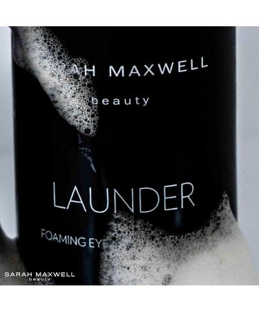Sarah Maxwell Beauty LAUNDER Lash + Lid Cleanser | Vegan Cruelty-Free Clean Beauty Treatment (1.7 fl oz | 50 mL) - International Shipping Available - Buy Online on GoSupps.com