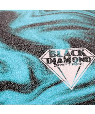 Black Diamond Grip Skateboard Graphic Griptape Sheet 9 x 33 - Pro Quality Liquid Grip Tape - Buy Online on GoSupps.com