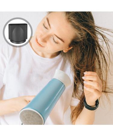 Baluue Hair Dryer Drying Nozzle Hair Dryer Attachment Reusable Blow Flat Nozzle for Hair Dryer Compatible for Dyson 2.75inch 7.00X6.50X5.80CM Black - Buy Online on GoSupps.com