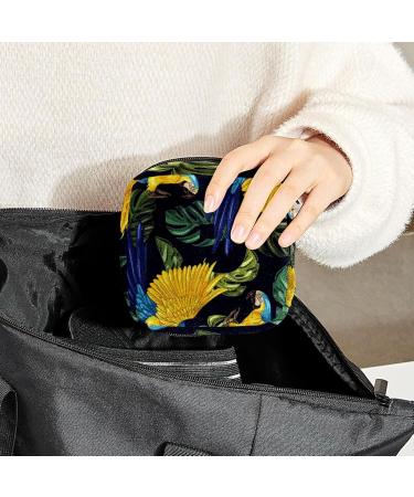 Shop Women's Bonds Storage Pockets - Portable Parrot Pattern Period Kit & Feminine Product Bag - Buy Online on GoSupps.com