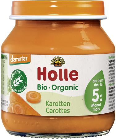 Holle Organic Carrots (6 x 125 gr) 125 g (pack of 6)