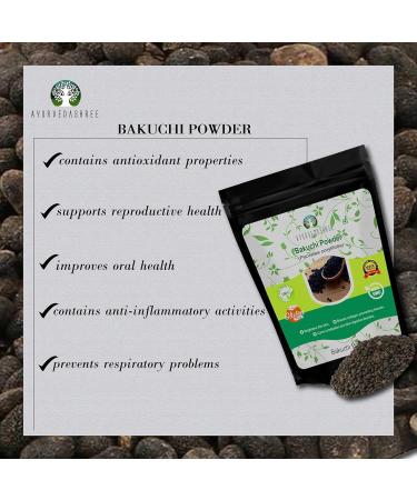 Buy Bakuchi Powder 50 Gm | Psoralea Corylifolia for Skin Care | Even Skin Tone & Bone Strength | International Shipping - Buy Online on GoSupps.com