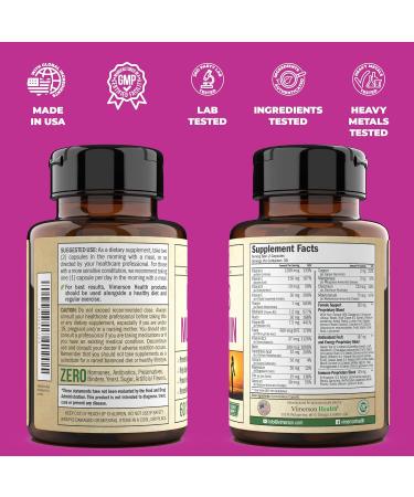 Women's Multivitamin Bundle with Menopause Support - Immune Booster & Hot Flash Relief Supplement - Buy Online on GoSupps.com