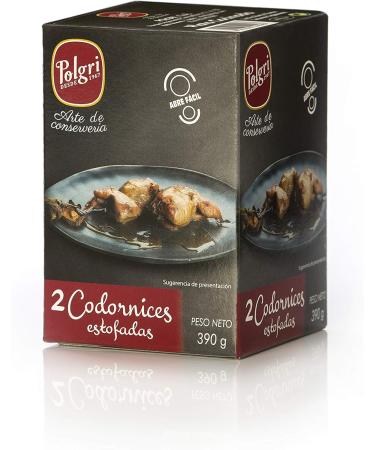 2 Polgri Stewed Quails 390 grs. x 3 units - Buy Online on GoSupps.com