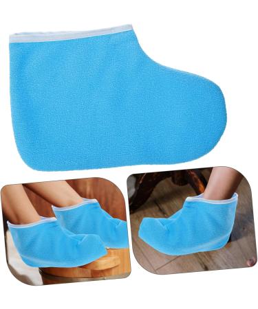 Paquet de Bain la Paraffine pour Pieds pais Isolants Polyester Unisexe Usage Salon Beaut Soin P dicure Spa Bleu Bord Blanc 26.50X19.00X1.00CM Bleu - Buy Online on GoSupps.com