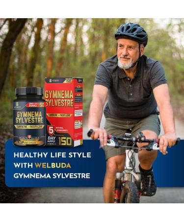 WELBUDA Gymnema Sylvestre Capsules - Super Extract Supplement - 150 Counts for 5 Months - Buy Online on GoSupps.com