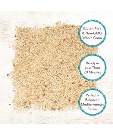 Roland Foods Mediterranean Seasoned Quinoa - Gluten Free, 5.46 oz (Pack of 6) - Buy Online on GoSupps.com