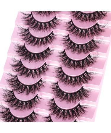 Generic Curly false eyelashes DD curved thick European and American eyelashes ten pairs installed chemical fiber natural charm eyelashes lash lashes eyelashes Light black - Buy Online on GoSupps.com