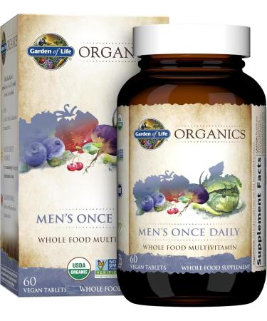 Garden of Life Omega-3 Fish Oil 1 290mg + Men's Organic Multivitamin 60 Tablets - Buy Online on GoSupps.com