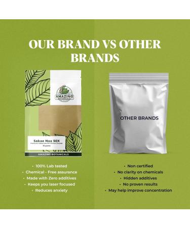 Amazing Botanicals Sakae Naa 50X Extract Powder - 30g | High Potency Combretum Quadrangulare for Relaxation, Calmness & Focus - Buy Online on GoSupps.com