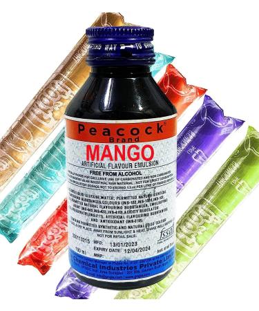 Pepcee Pepsi Making Flavour Combo of Mango Orange Kala Khatta Flavour Essence 100 ML Each Essence Making pepsi chuski and Ice Creams Liquid Food Essence (Pack of 3) - Buy Online on GoSupps.com