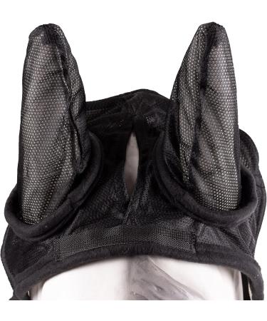 Buy Horze Fly Hood for Horses - UV Protection Fly Mask for Nose & Ears Brown C (Thoroughbred) - Ideal for Summer Relief - Buy Online on GoSupps.com