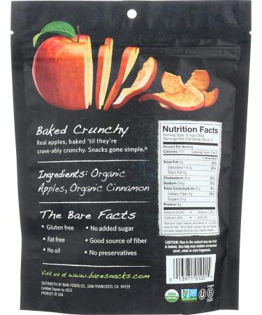 Bare  Fruit Snacks Cinnamon Apple Organic  3 Ounce12 - Buy Online on GoSupps.com