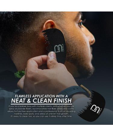 Level 3 Hairline Fiber Comb - Haircut Enhancer for Precise Hair Fiber Application - Buy Online on GoSupps.com