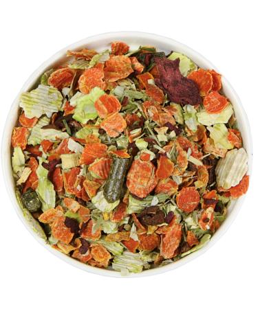 Schecker Food supplement – Vegetable mix – Grain free – Gluten free – Vegetarian – Vegan – Veggi – Vegetable flakes 1 kg