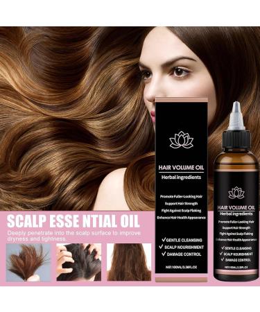  Filvczt Hair growth oil hair volumizing oil scalp care with increased volume reduces split ends and breakage 100 ml for men and women hair types - Buy Online on GoSupps.com