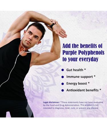 Reddy Naturals Purple Polyphenols with Muscadine Grape Extract Rich in Natural Antioxidants from Mascadine Grape Extract Plant-Based Wellness Support 4.2 oz - Buy Online on GoSupps.com