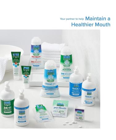SmartMouth Dry Mouth Activated Mouthwash & Tongue Cleaner - Relief for Dry Mouth & Bad Breath - Buy Online on GoSupps.com