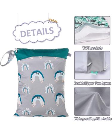 Eco-Friendly SeaUr Cloth Diaper Pockets - Washable & Reusable Organizer Bag for Travel Fitness Beaches - 30x40 cm (Color 12) - Buy Online on GoSupps.com