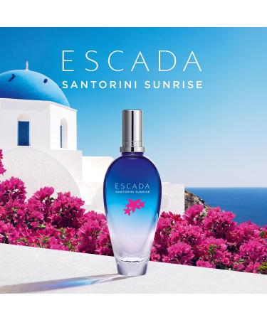 Escada Santorini Sunrise Summer Eau de Toilette Floral Women's Perfume With Notes of Mandarin Sorbet Jasmine Petals & Pink Peppercorn Long Lasting Fragrance 3.3 Fl Oz (Pack of 1) - Buy Online on GoSupps.com
