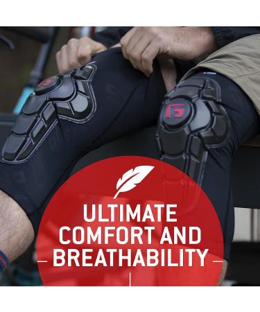 G-Form Pro-X3 Mountain Bike Knee Guards - Adult XL Black Knee Pads - Buy Online on GoSupps.com