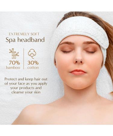 19pcs Black Luxury Bamboo Face Pads Skincare Kit with Konjac Sponge, Headband & Loofah | Reusable & Eco-Friendly | Gifts for Women - Buy Online on GoSupps.com