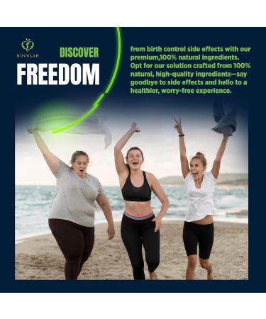 Novulah Myo-Inositol & D-Chiro Inositol Capsules with Folic Acid for PCOS | 40:1 Ratio | Menstrual Cycle Regulation & Conception Support | 90 Capsules - Buy Online on GoSupps.com