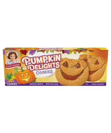 Little Debbie Pumpkin Delights Wrapped Cookies, Pumpkin Spice, 9.96 Ounce