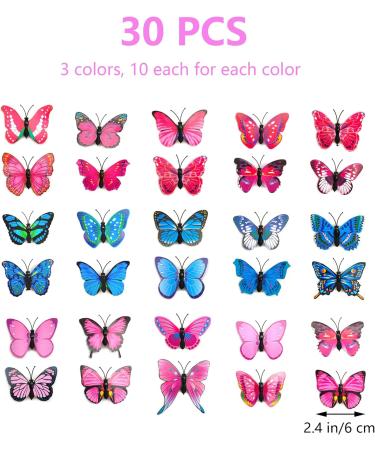 30 Pieces Butterfly Hair Clips 3D Butterfly Hair Clip Glitter Hair Clips Women Girls Cute Hair Pins Hair Clip Colourful Hair Clips Hair Pins Kids Hair Clips Accessory Set - Buy Online on GoSupps.com