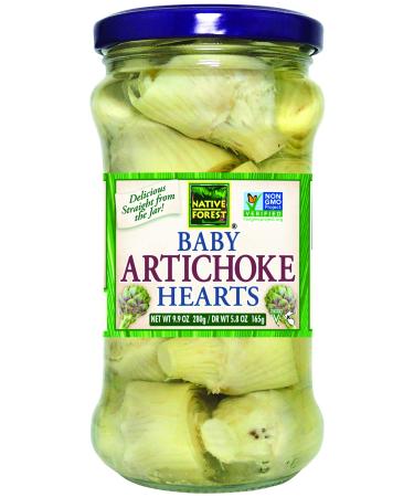 Native Forest Baby Artichoke Hearts, 9.9 Ounce jar (Pack of 1) 9.9 Ounce (Pack of 1)