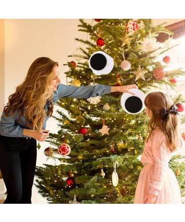 Cinvo 7 Inch Giant Googly Eyes Self Adhesive - Pack of 2 | 18cm Big Wiggle Eyes for Party Decor, DIY Crafts, Christmas Trees | Large Sticky Eyes for Refrigerator, Car, Classroom - Buy Online on GoSupps.com