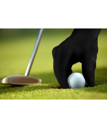 Doctor Developed Full Length Arthritis Copper Compression Gloves PAIR + Handbook - Relief from Joint Symptoms Raynauds Carpal Tunnel - Full Finger Black - Size L - Buy Online on GoSupps.com