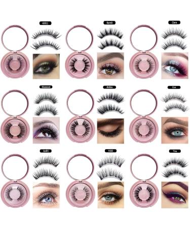 Magnetic Lashes Magnetic Eyelashes Dual Magnetic Lashes Eyelashes Beauty Magnetic Lashes Natural Look with Applicator Tweezers Reusable No Glue or Liner Needed Easy to Wear #5-diamond - Buy Online on GoSupps.com