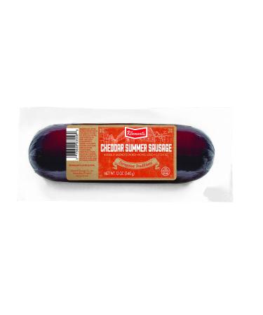 Klement's Cheddar Summer Sausage, 12 Ounce