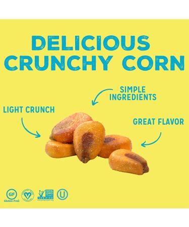 LOVE CORN Salt & Vinegar Snack | Crunchy Corn | 1.6oz x10 bags | Non-GMO, Gluten-Free, Plant Based, Low-Sugar - Buy Online on GoSupps.com