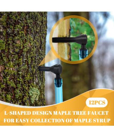 12Set Maple Syrup Tapping Kit 12Pcs Maple Syrup Taps with Food Grade Maple Syrup Tubing Maple Tree Tapping Kit for Maple Syrup Collection Supplies - Buy Online on GoSupps.com