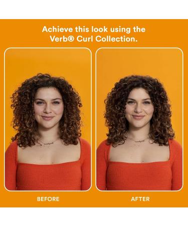 VERB Curl Shampoo - Vegan Curl Defining Shampoo for Frizzy Hair - 12 Fl Oz - Intensive Hydration Formula - Buy Online on GoSupps.com