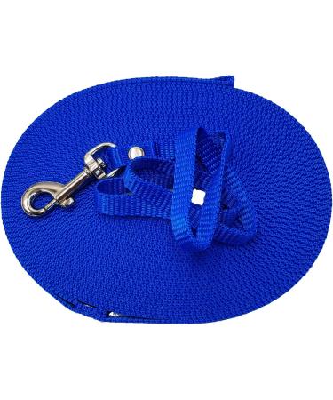 Elropet Mini Field Leash for Small Dogs 15m Training Line with Hand Loop in Royal Blue | International Shipping Available - Buy Online on GoSupps.com