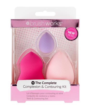Complexion and contour sponge set