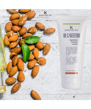Kosmforyou Hand Cream - Moisturizing & Nourishing for Dry Cracked Skin | Organic Ingredients | 100ml - Buy Online on GoSupps.com