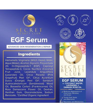 EGF Serum with Derma Roller Kit - Anti Aging & Scar Treatment - Korean Skin Care Solution - Buy Online on GoSupps.com