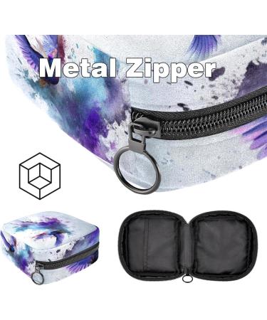 Period Bag - Watercolor Abstract Butterfly Sanitary Napkin & Tampon Holder for Purse | Stylish Storage Solution - Buy Online on GoSupps.com