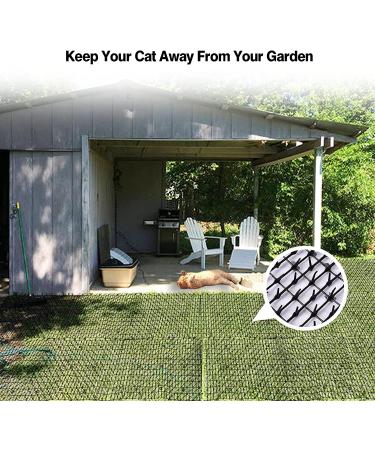 13ft Cat Scat Mat with Spikes 2 Pack - Anti-Cat Deterrent Prickle Strip for Cats - Buy Online on GoSupps.com