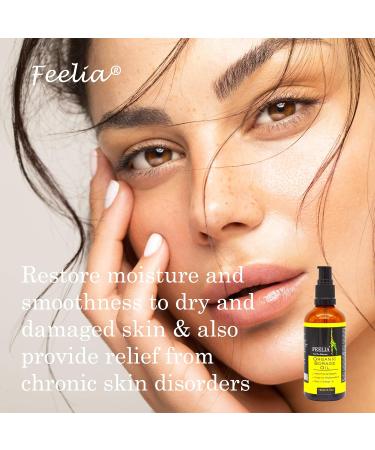 Feelia Organic Borage Oil - Cold Pressed, Rich in Omega 6 - 100ml - Buy Online on GoSupps.com