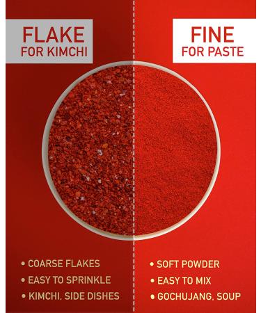 Taekyung Chili Powder 1LB - Korean Gochugaru for Paste, Red Pepper Spice Seasoning - MSG Free - Buy Online on GoSupps.com