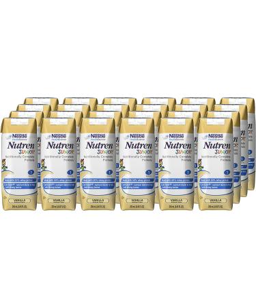 NUTREN JUNIOR Vanilla Brikpaks 24 x 250 mL Case - Nutritional Drink for Kids - Buy Online on GoSupps.com