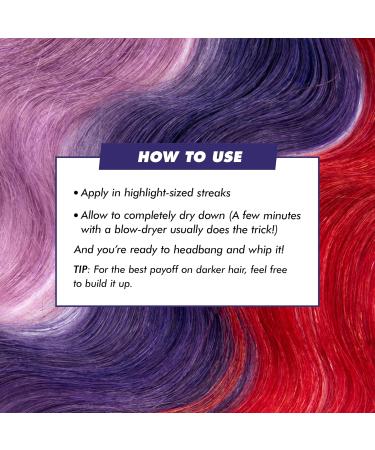 Buy Lime Crime Midnight Sky Temporary Hair Color - Damage-Free Semi-Permanent Tint Vegan Cruelty-Free Citrus Vanilla Scent - Buy Online on GoSupps.com
