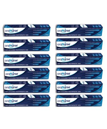 50ml Unflavoured Toothpaste (Pack Of 12)