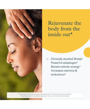 Youtheory Shilajit Advanced Capsule 90 Vegetarian Capsules - Buy Online on GoSupps.com